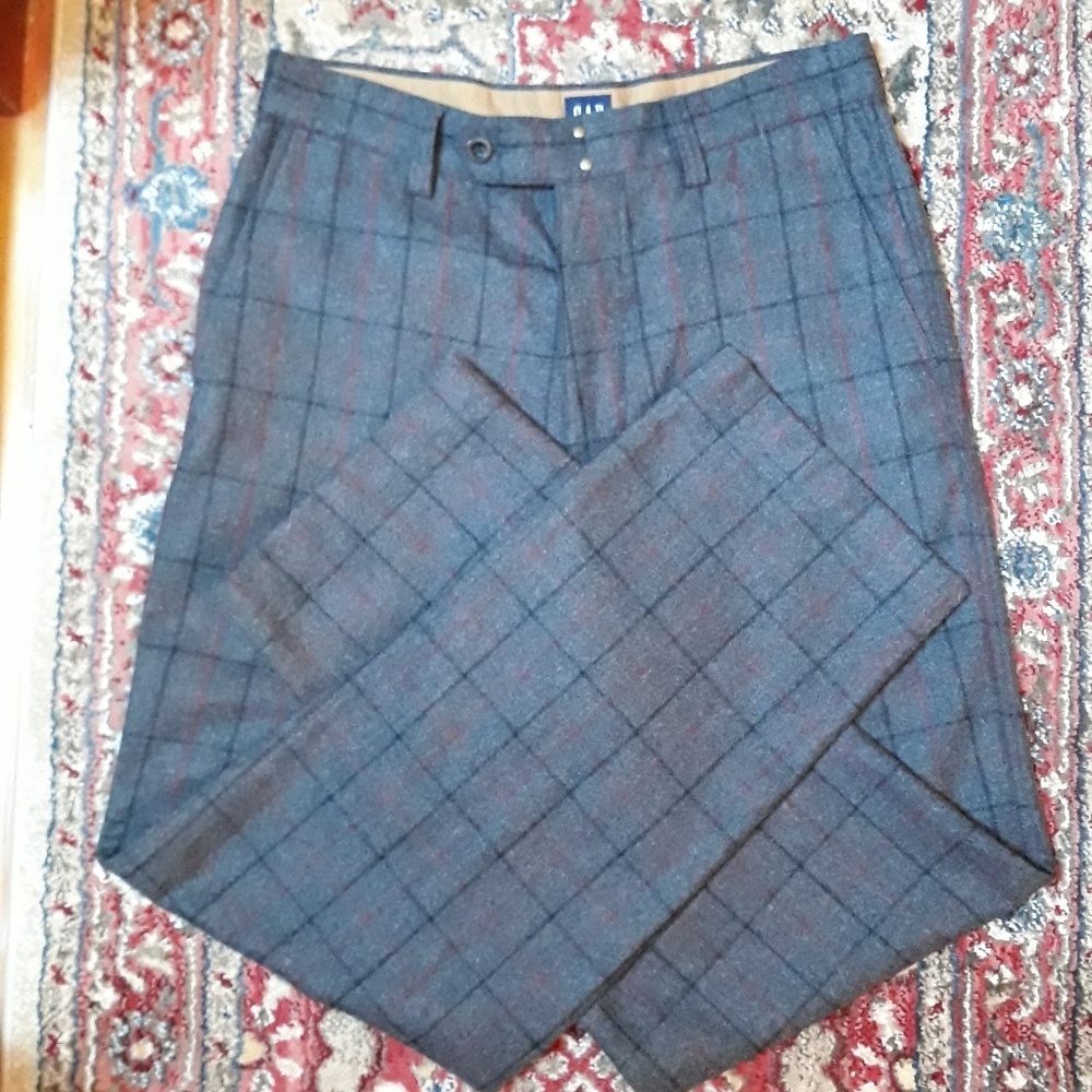 Gap Man's Pants  71% Wool  33/34